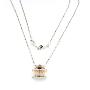 Collana in Argento mini elmo