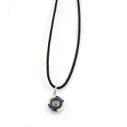 Collana in sagola marinara con bussola smaltata misura piccola Arcadia