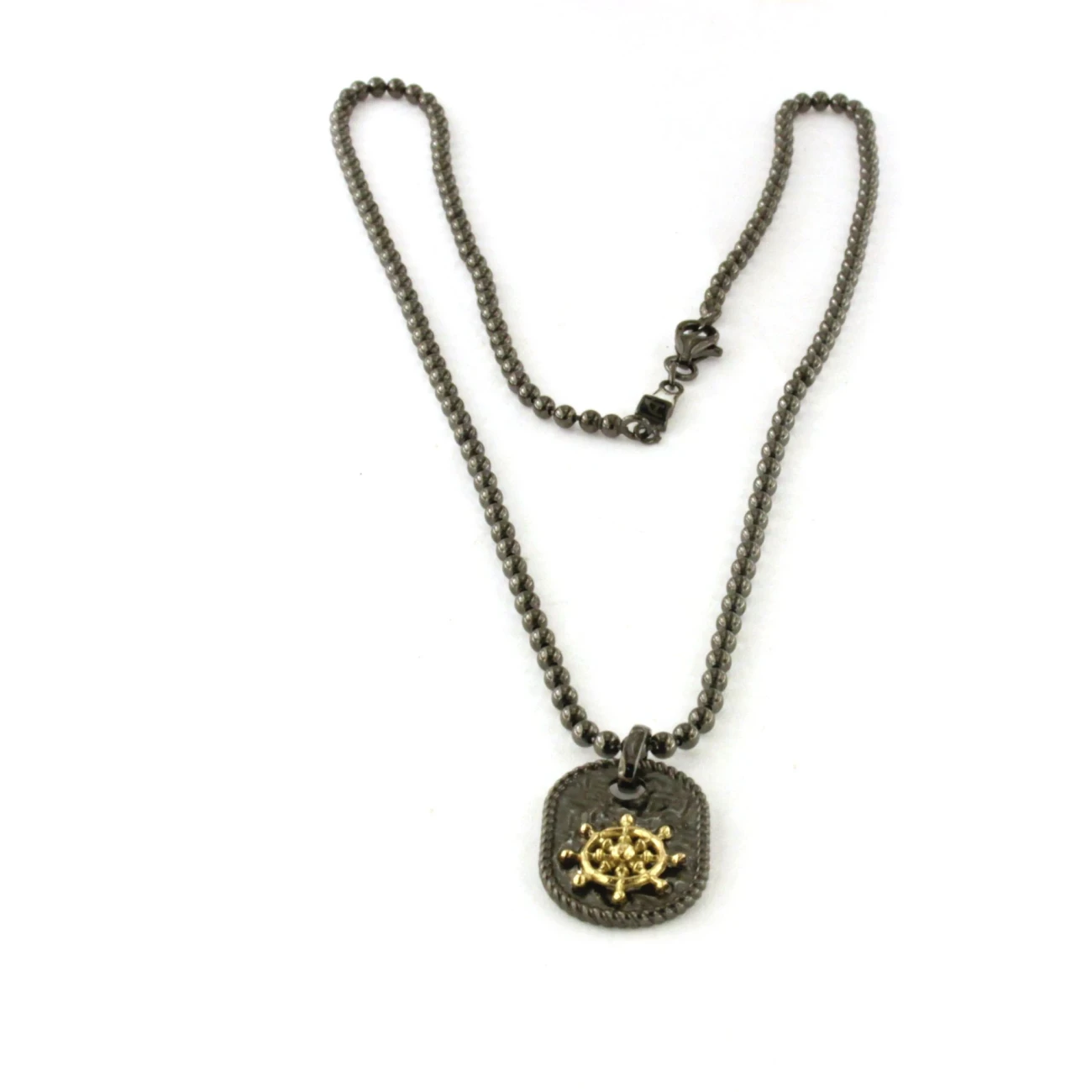 Collana da Uomo in Argento con targhetta Arcadia