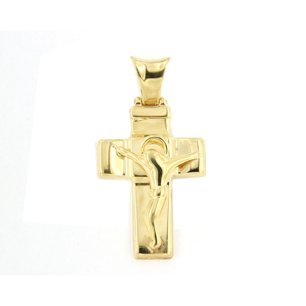 Croce in Argento giallo