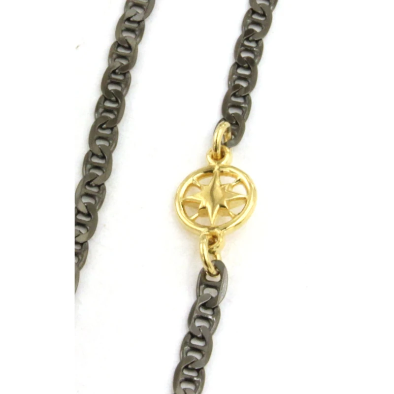 Collana maglia Marina extra small con elementi nautici
