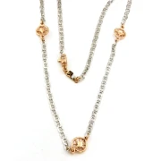 Collana maglia Marina extra small con rosa dei venti