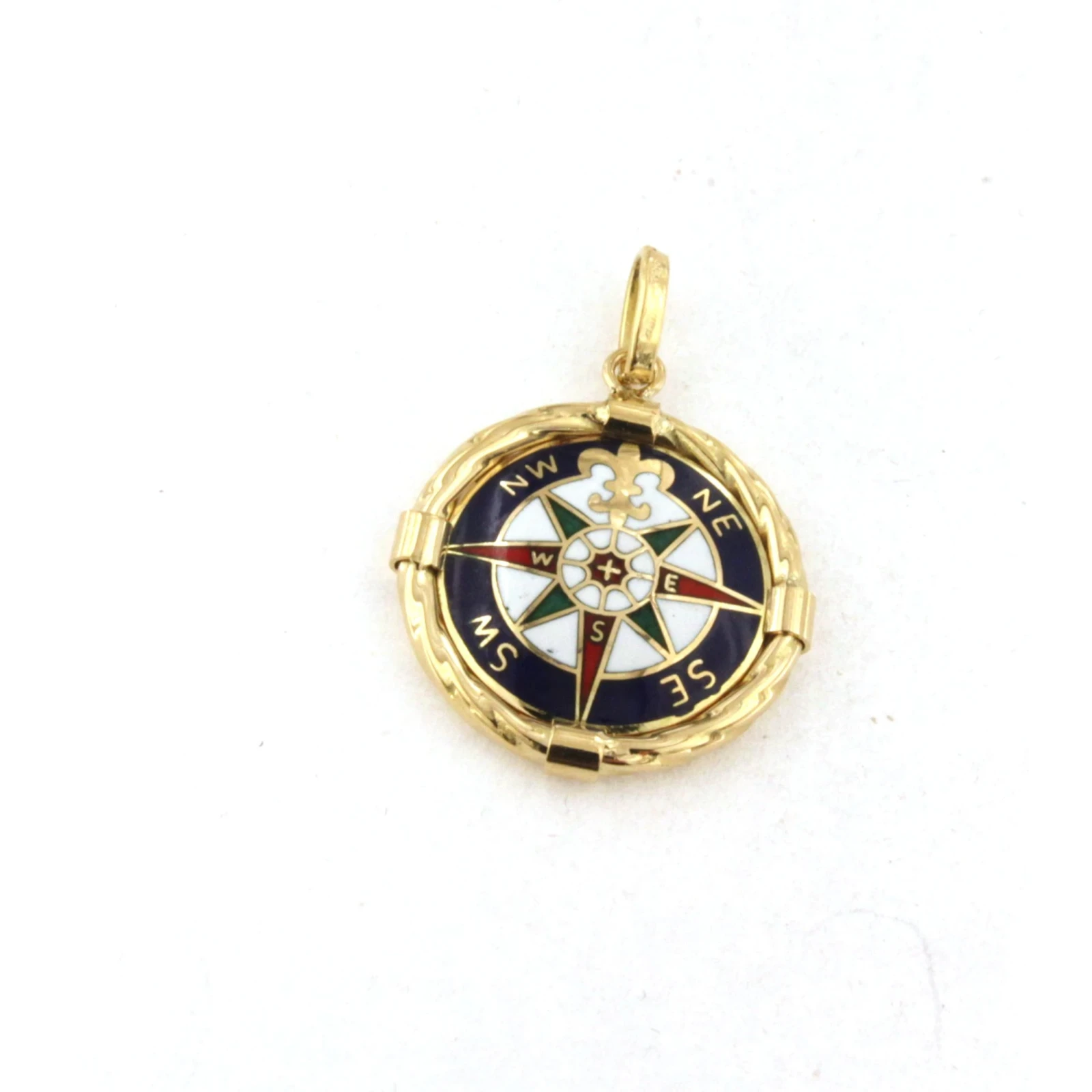Medaglia Rosa dei Venti in Oro 18kt