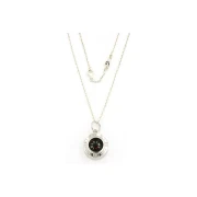 Collana in Argento con bussola misura media Arcadia