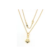 ancora con smalto in argento con collana compresa