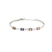 Bracciale in Argento modello rigido con Repubbliche  Marinare