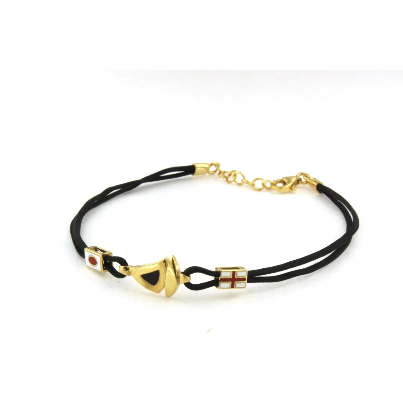 Bracciale in Argento con Sagola Marinara e Vela