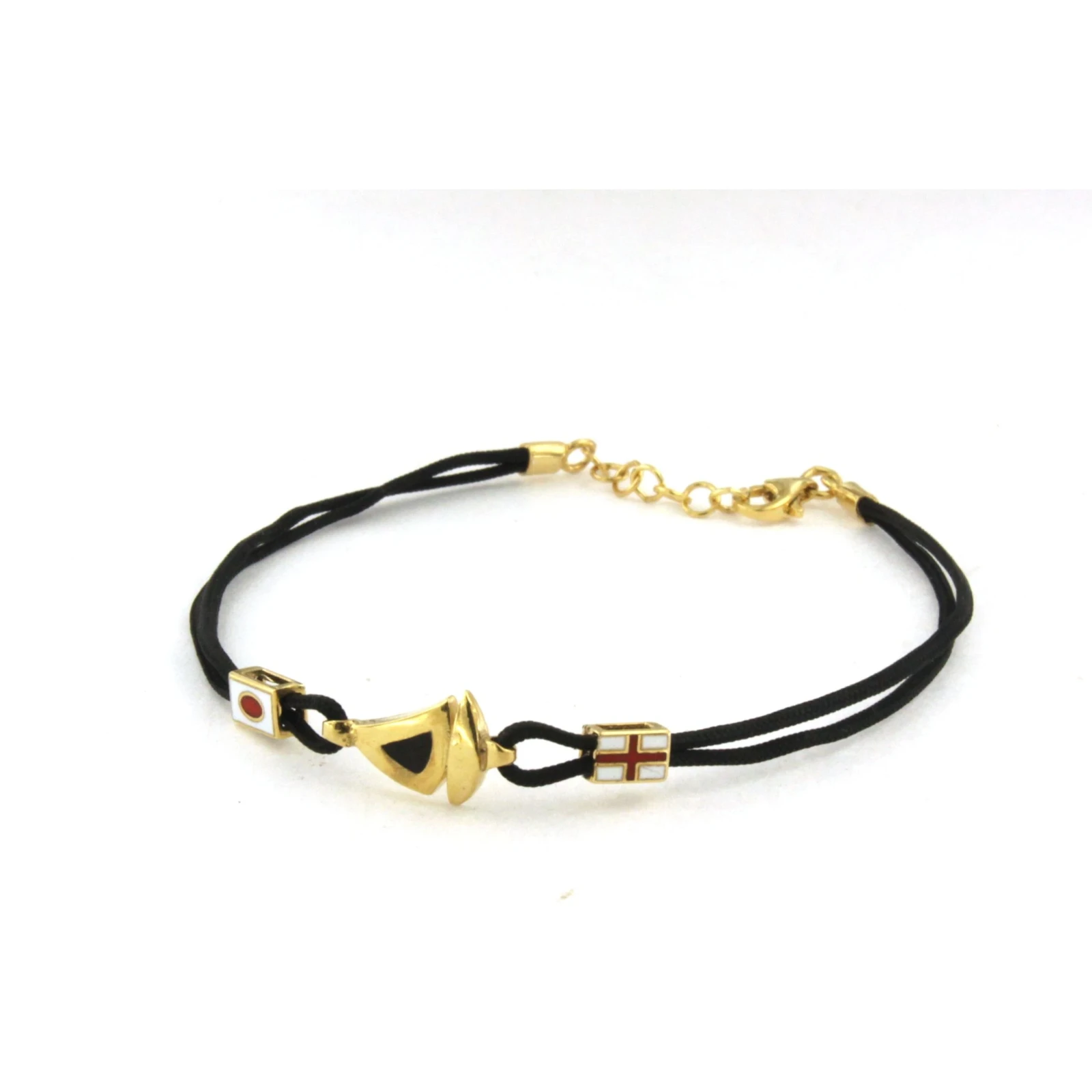 Bracciale in Argento con Sagola Marinara e Vela