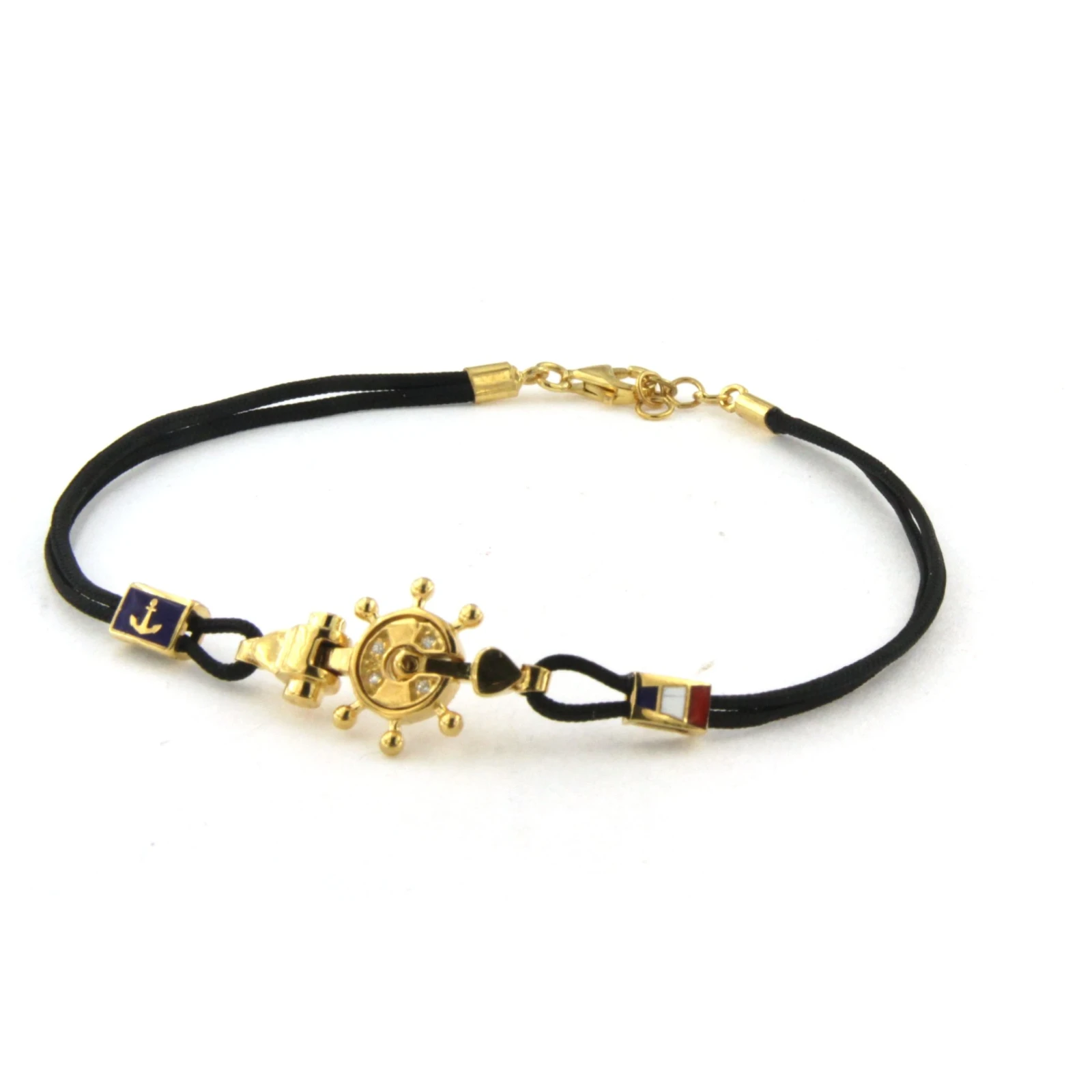 Bracciale in Argento con Sagola Marinara e Timone