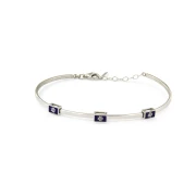 Bracciale in Argento modello Rigido con Timoni