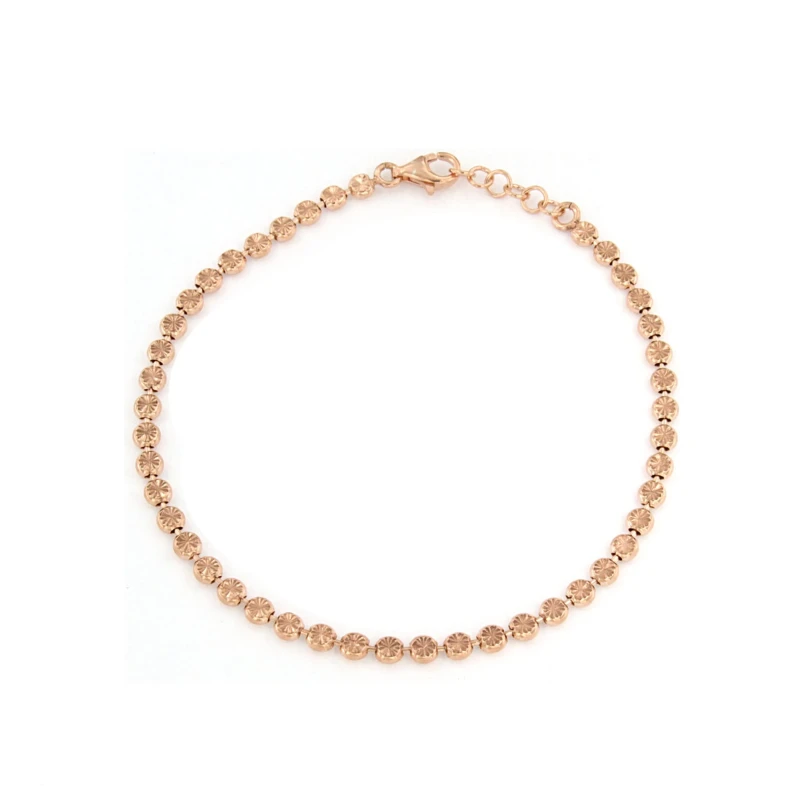 Bracciale da Uomo in Argento con catena diamantata