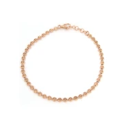 Bracciale da Uomo in Argento con catena diamantata