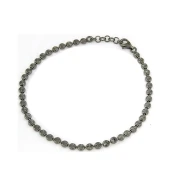 Bracciale da Uomo in Argento con catena diamantata