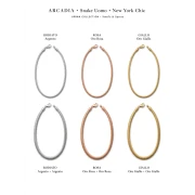 Catena da uomo modello snake in argento misura small