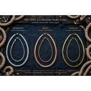 Catena da uomo modello snake in argento misura small