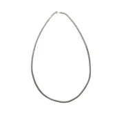 Catena snake in Argento misura slim