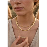 Catena corda in Argento misura slim