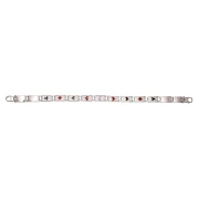 Bracciale Uomo in Argento con Carte da Gioco misura media