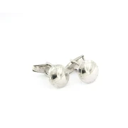 gemelli in argento bianco