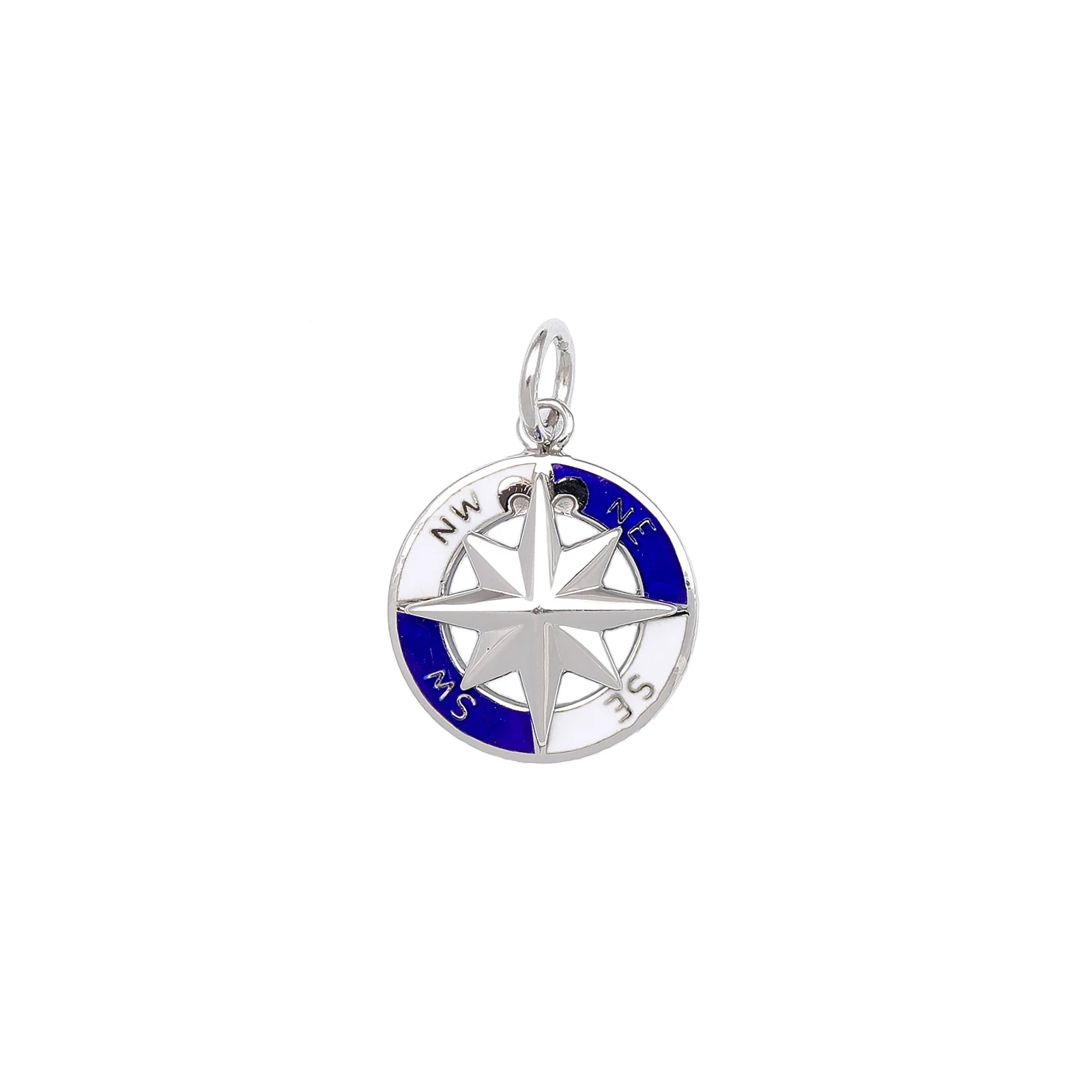 Pendente Rosa dei venti in Argento