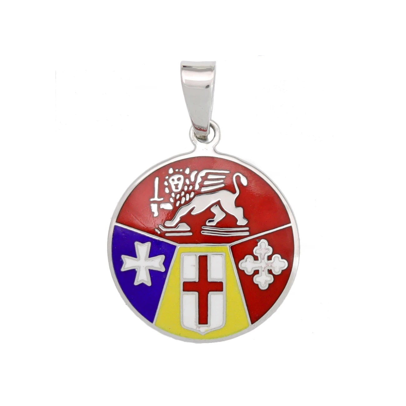 Pendente in Argento con Repubbliche Marinare