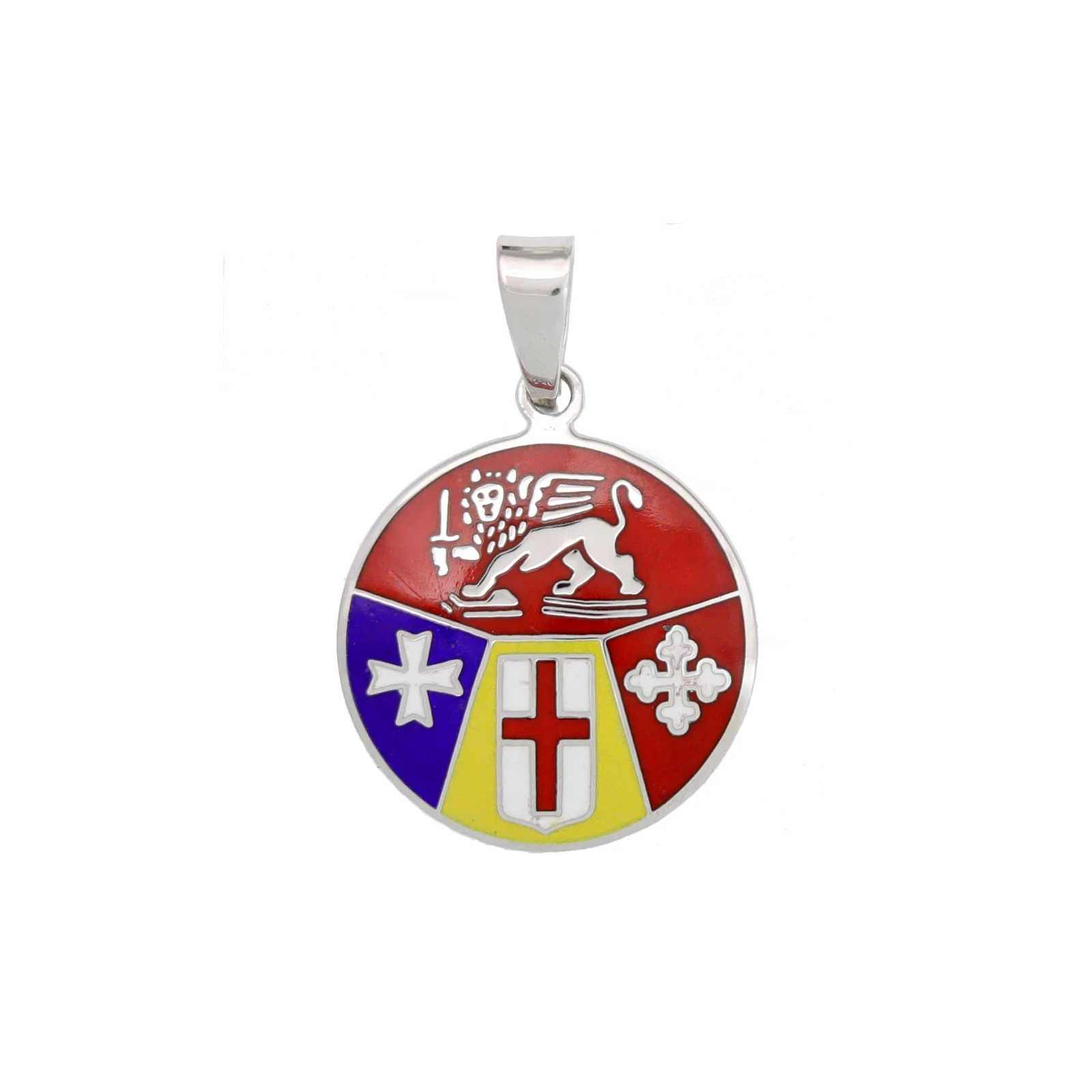 Pendente in Argento con Repubbliche Marinare