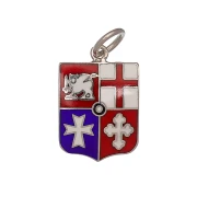 Pendente in Argento con Repubbliche Marinare