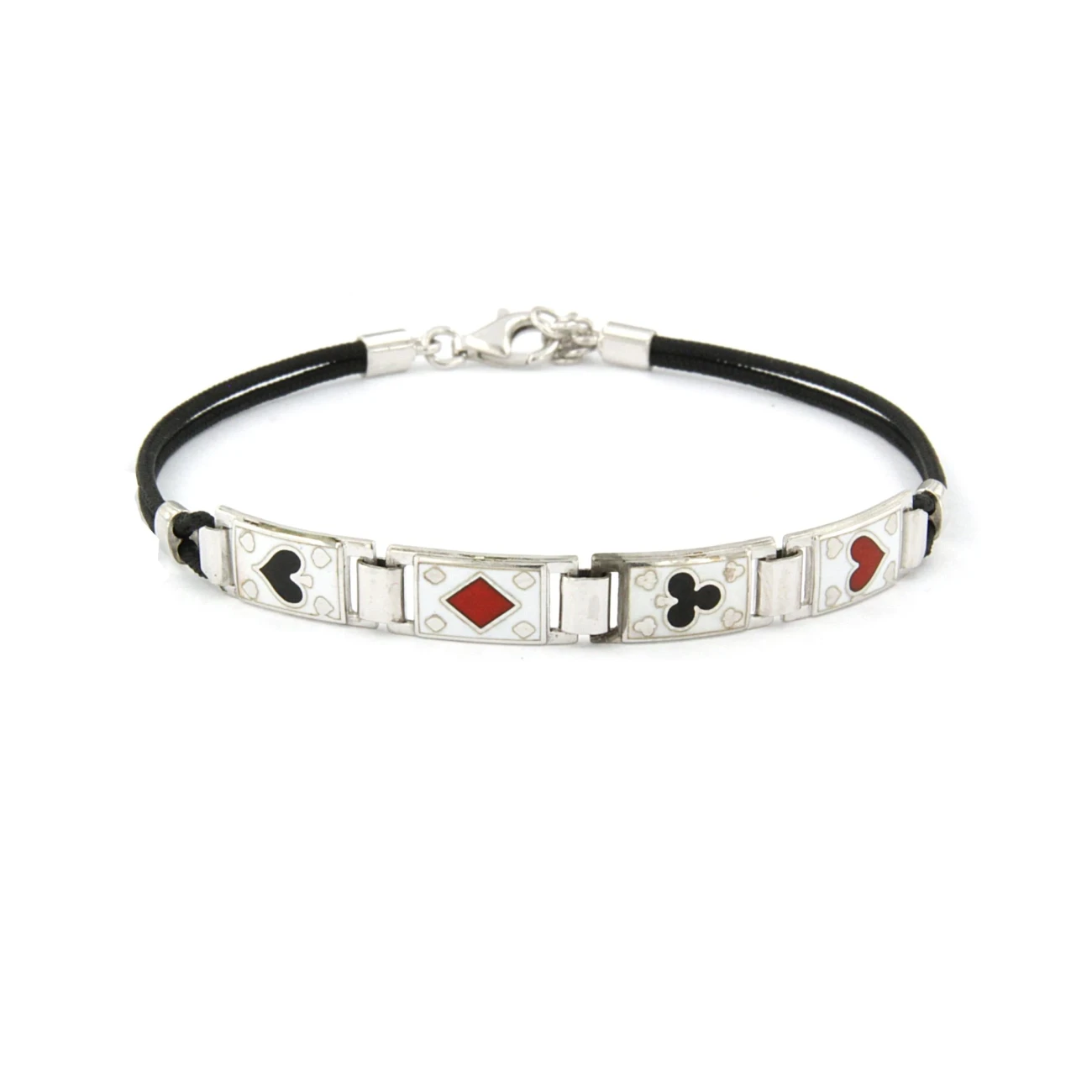 Bracciale con sagola nautica e Carte da Gioco