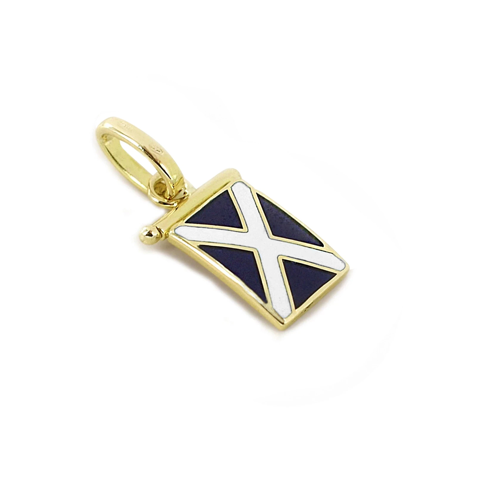 Ciondolo  Nautico misura piccola in oro 18kt